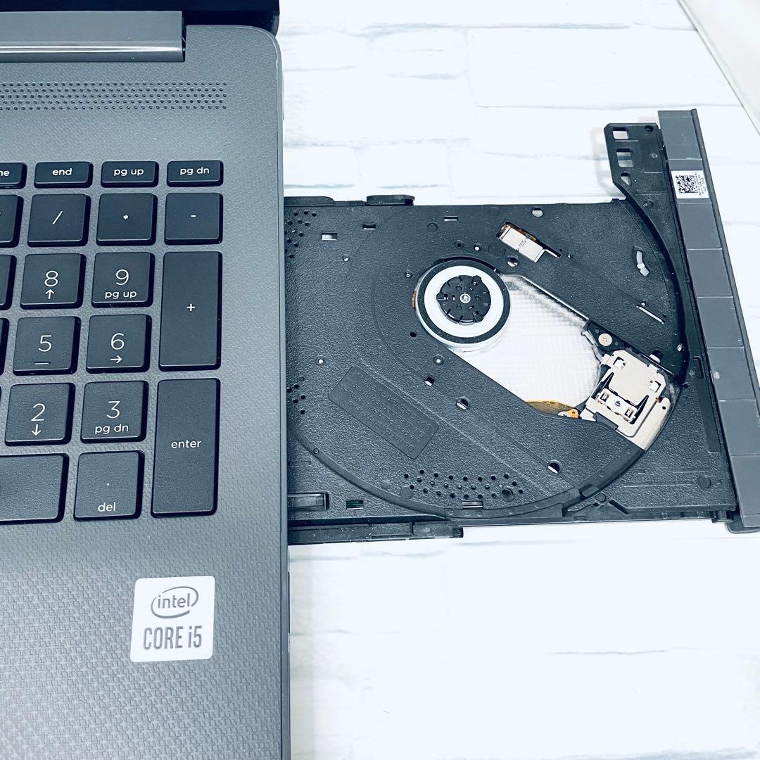 大容量 hpノートPC 第10世代core i5 office DVD フルHD