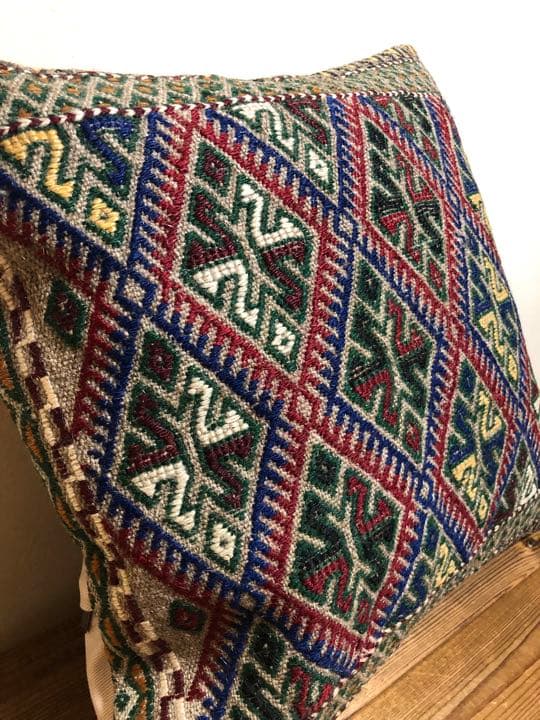 キリムクッションカバー