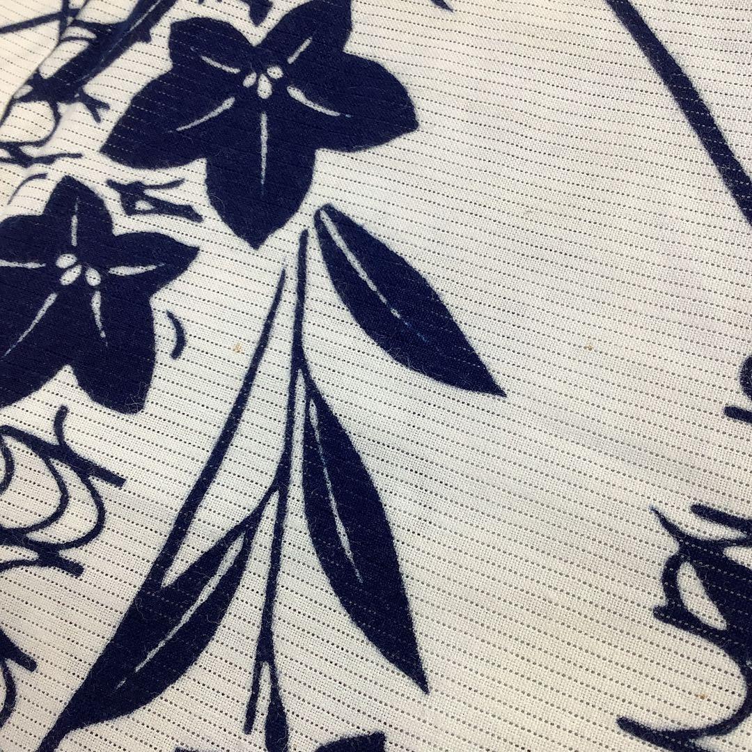 c-447　綿絽　浴衣　夏着物
