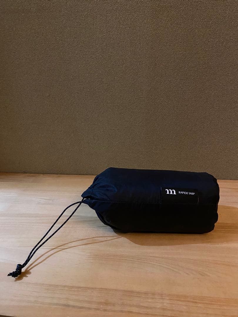【最終価格・中古・ロープ無し】ラピードタープ ブラック