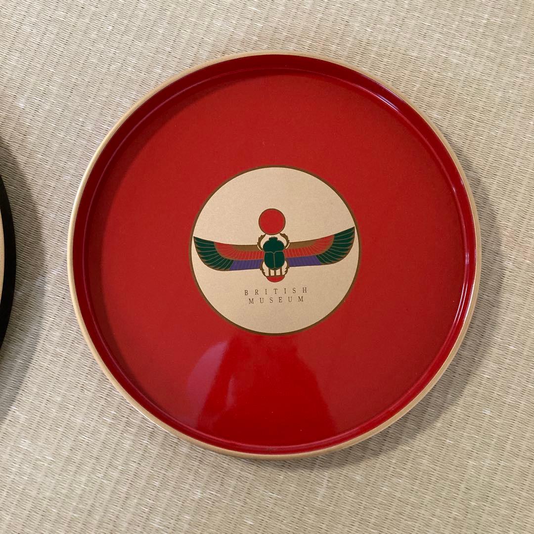 BRITISH MUSEUM ブリティッシュミュージアム　お盆　2枚セット