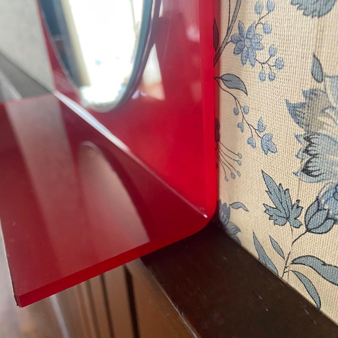 スペースエイジ　壁掛け鏡　´70s ミッドセンチュリー　希少