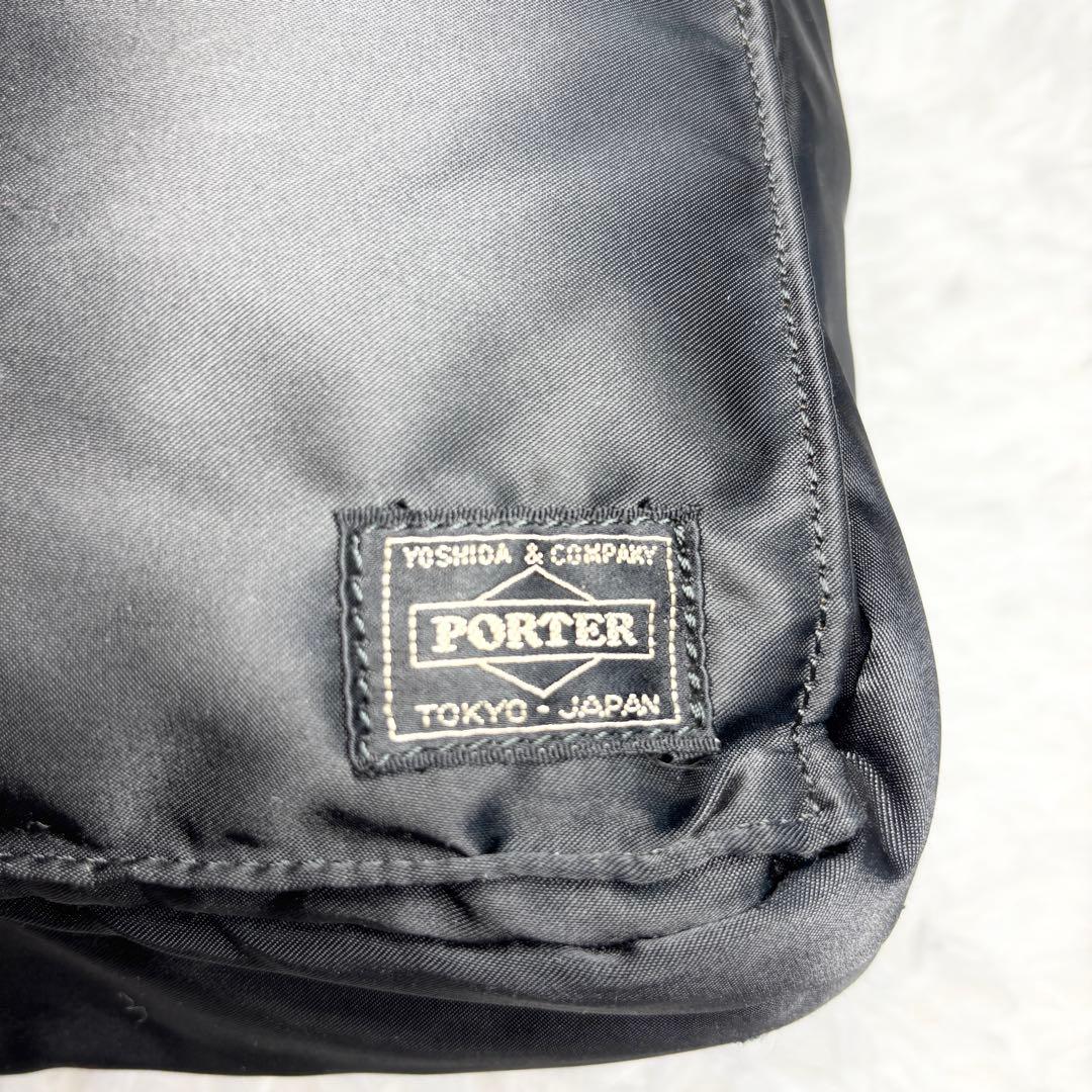 【美品】 PORTER ポーター タンカー 2way ブリーフバッグ ナイロン