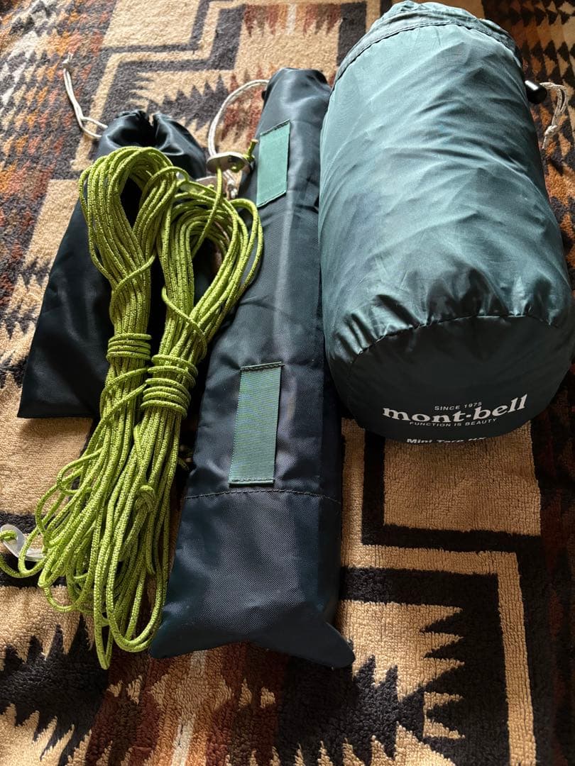 mont-bell MIni Tarp HX アルミポールセット