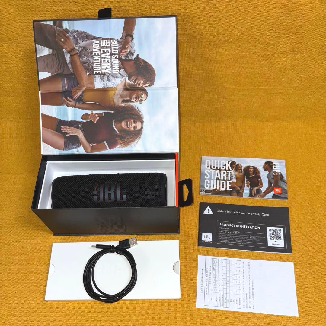 早い者勝ち‼️ JBL FLIP6 Bluetooth スピーカー 屋外でも活躍