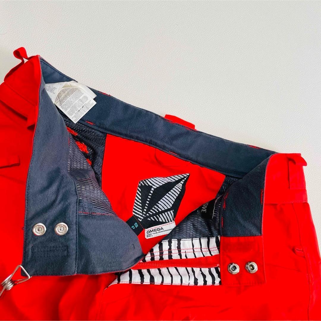 6699 ボルコム　パンツ　ゴアテックス　スノボ　レッド　メンズ　RECCO付