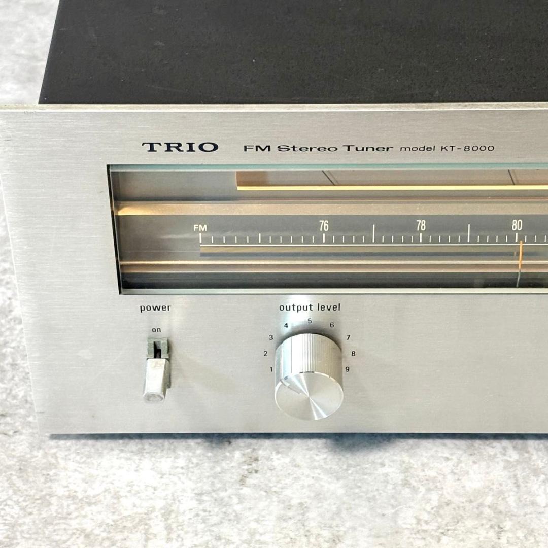【希少品】TRIO FMステレオチューナー KT-8000