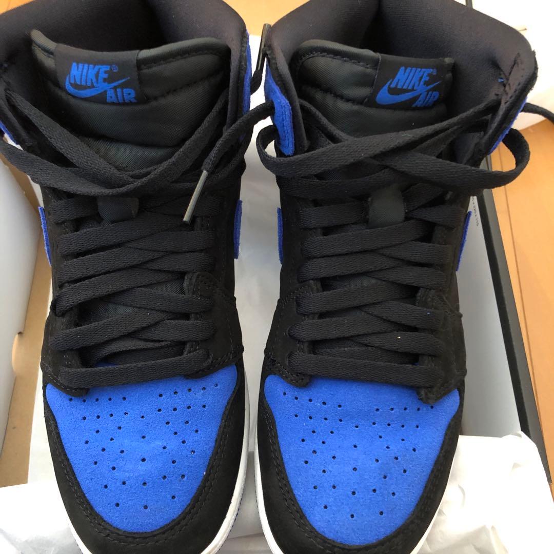 NIKE AIR ブラック/ブルー ハイカットシューズ