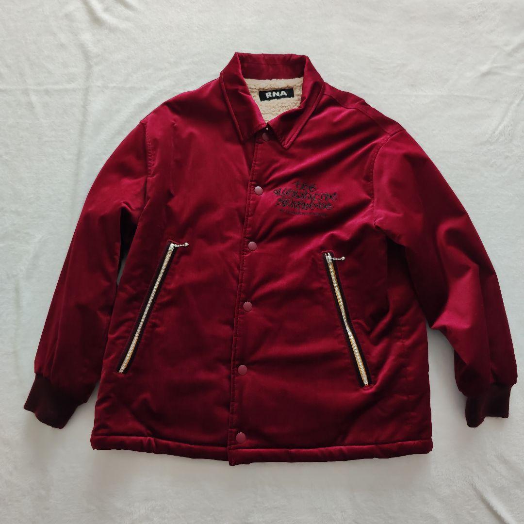 ★美品完売品★RNA ベルベットコーチジャケット　M