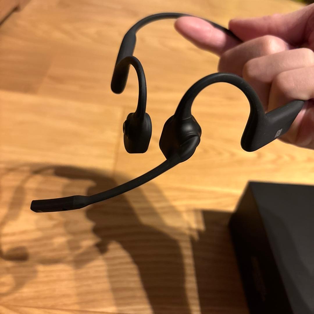 AFTERSHOKZ OPENCOMM 骨伝導イヤホン ブラック