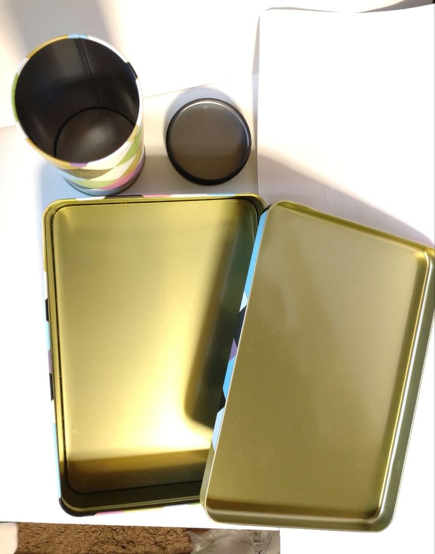 お菓子缶 空き缶 まとめ売り クッキー缶 レトロ ヴィンテージ 小物入れ