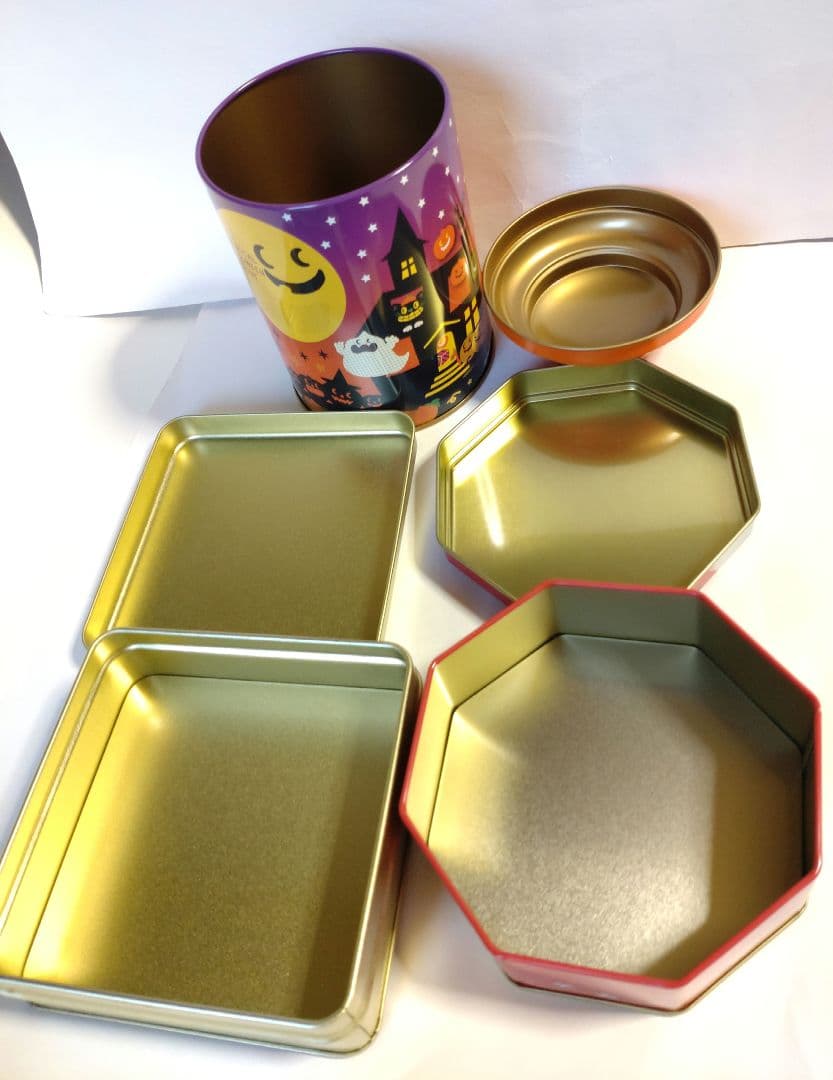 お菓子缶 空き缶 まとめ売り クッキー缶 レトロ ヴィンテージ 小物入れ