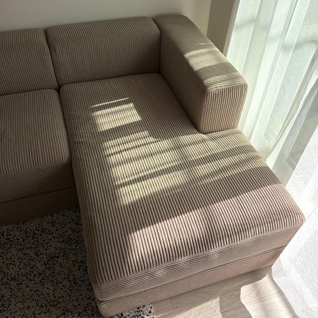 【1/2】IKEA イケア JÄTTEBO イェッテボ ソファ 寝椅子 右