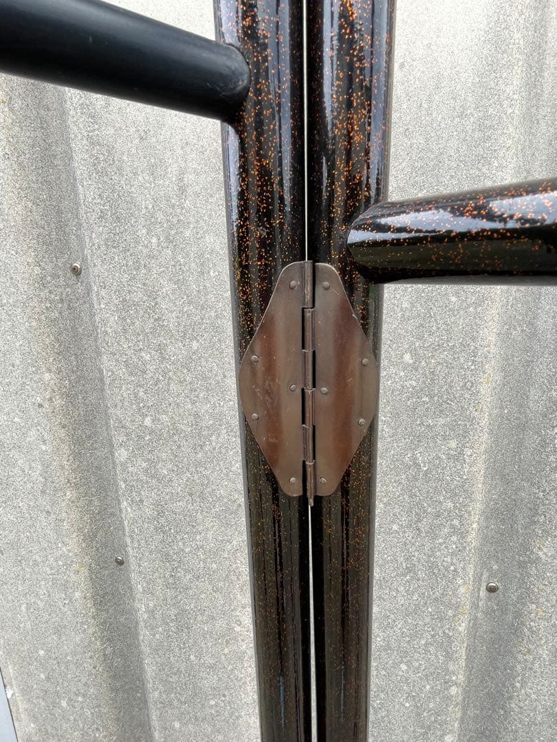 稀少/古道具/当時物/無垢材/木製/衣紋掛け/衣桁/着物掛け/25