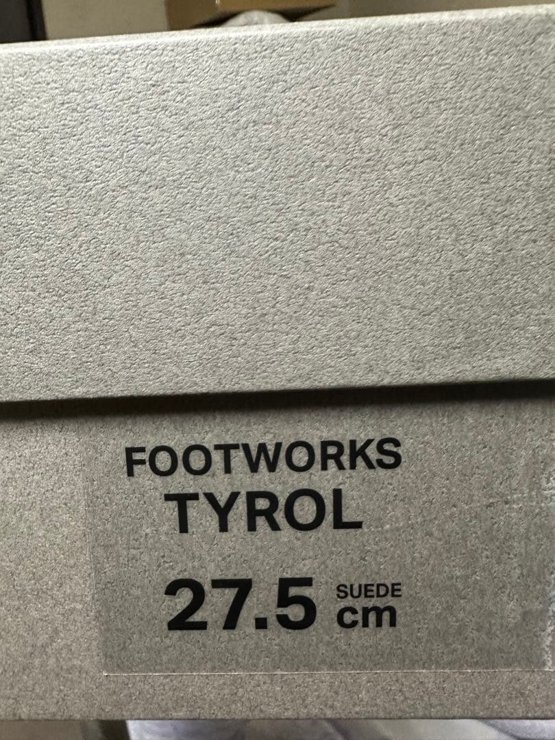 【美品】FOOTWORKS | チロリアンシューズ 27.5㎝