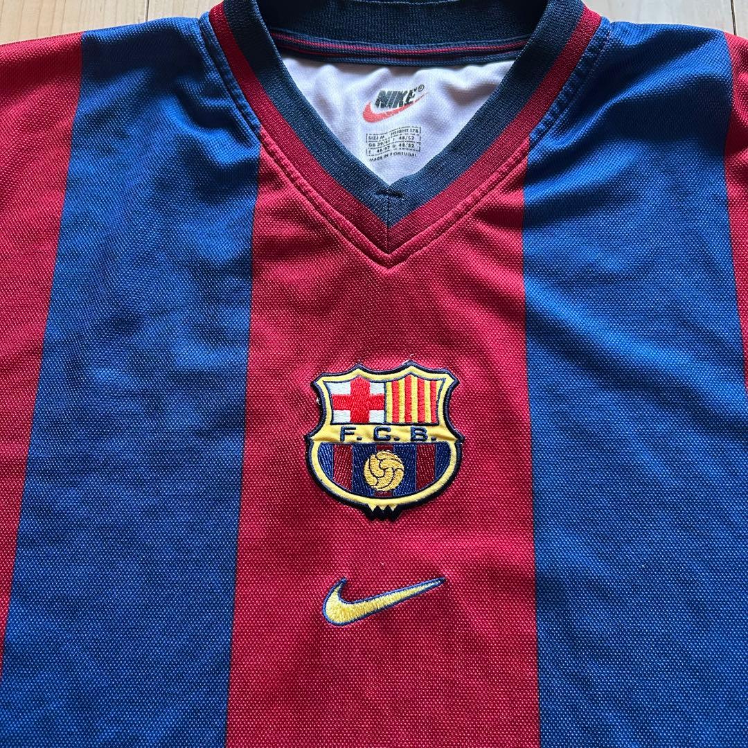 FC Barcelona 2000-2001 ホームユニフォームMサイズ