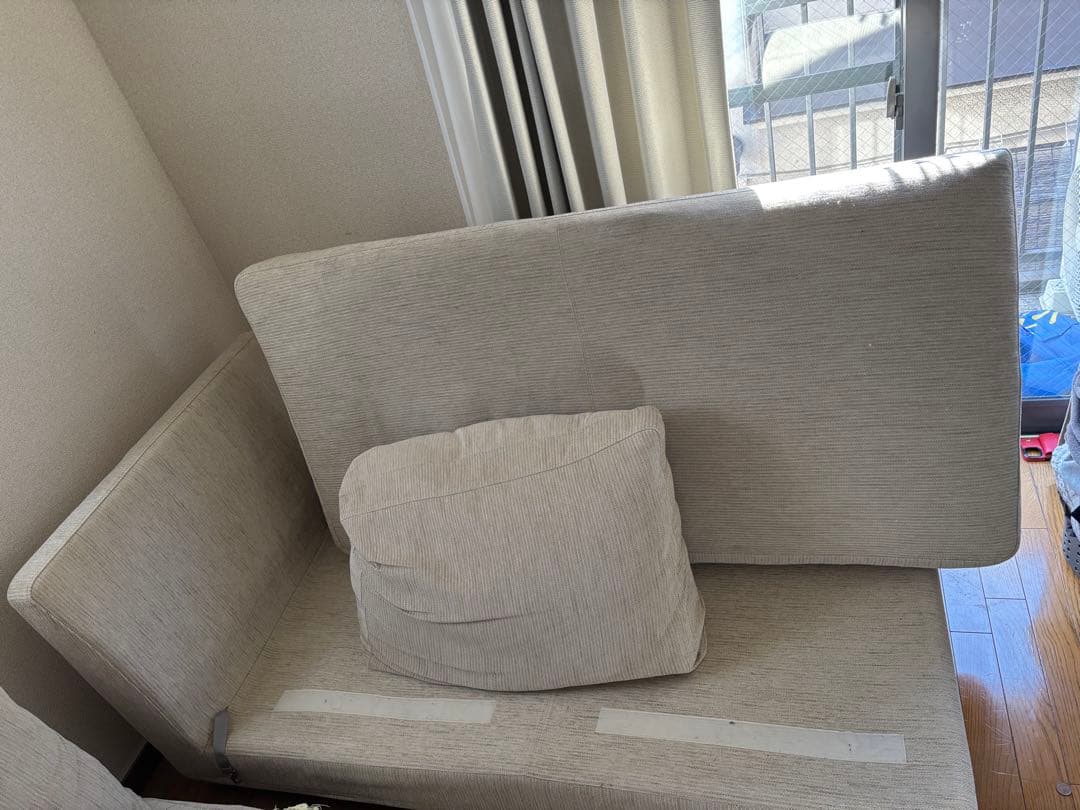 noyes sofa 1人掛けソファ ベージュ