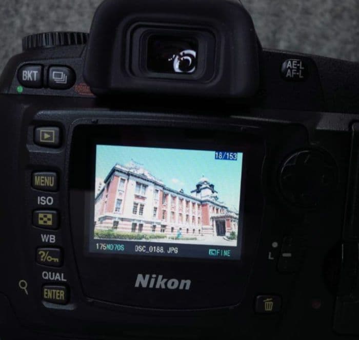 Nikon D70s　ズームレンズ付