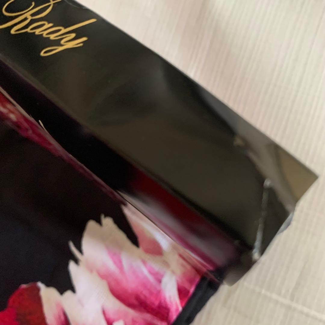 Rady レディー　浴衣　リゾートフラワー　リゾフラ　ブラック　黒　帯　ピンク