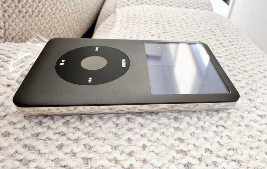 極美品 iPod classic 120GB ブラック新品電池 パネル