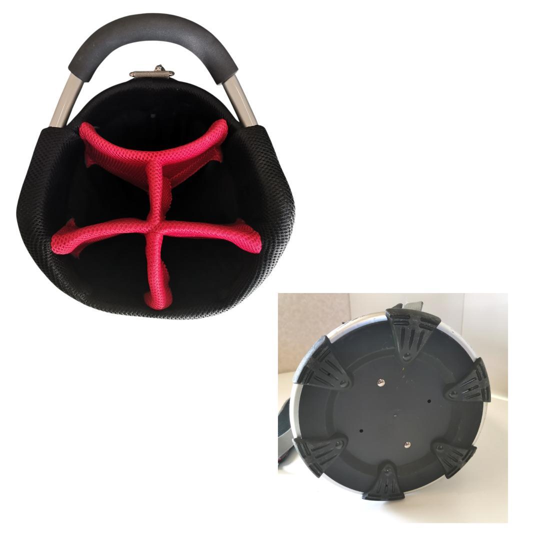 【超軽量】adabat アダバット キャディバッグ パイプハンドル ブラック