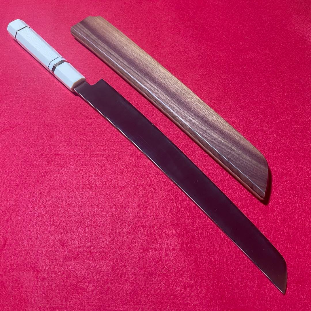 先丸柳刃　本焼　モリブデン