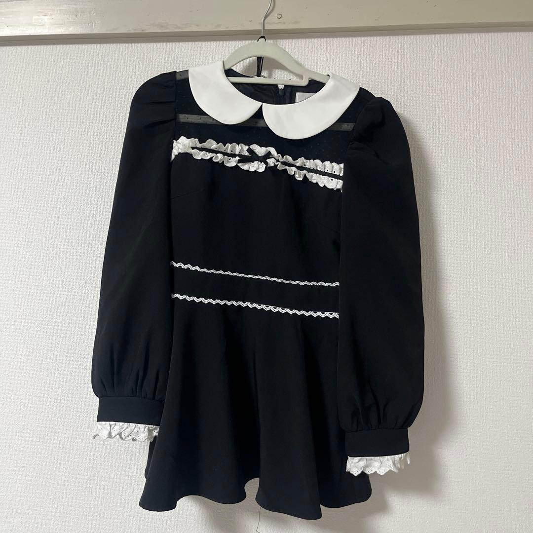 pium ピウム コットンフリルドーリー長袖セットアップ