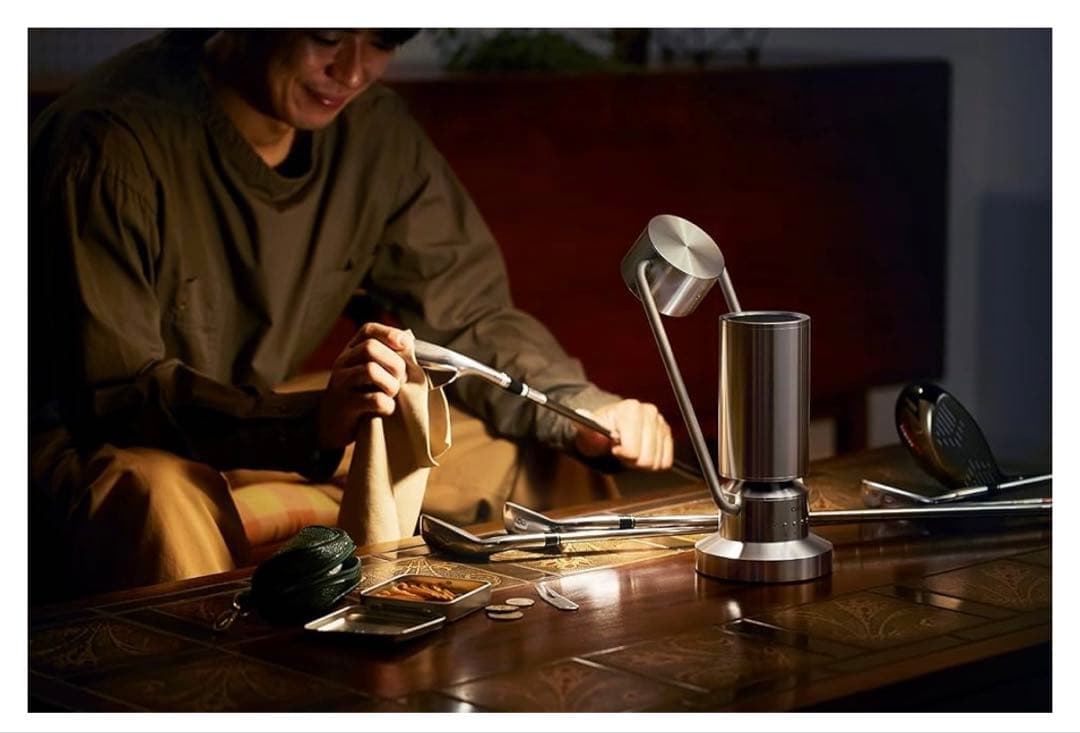 Canon albos ライト&スピーカー アルミ 日本製 シルバー 新品