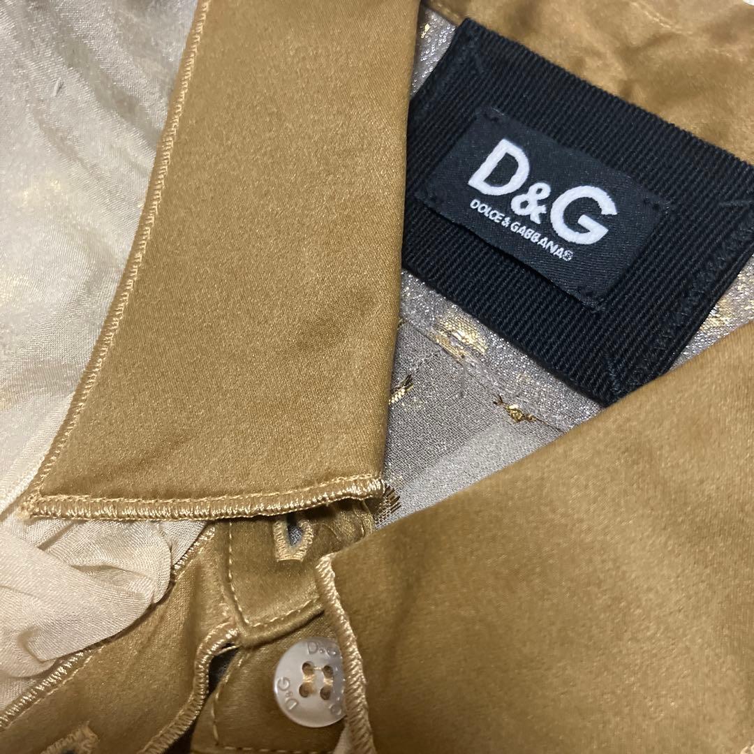 ドルチェ＆ガッバーナ（DOLCE＆GABBANA）シルクシフォンブラウス