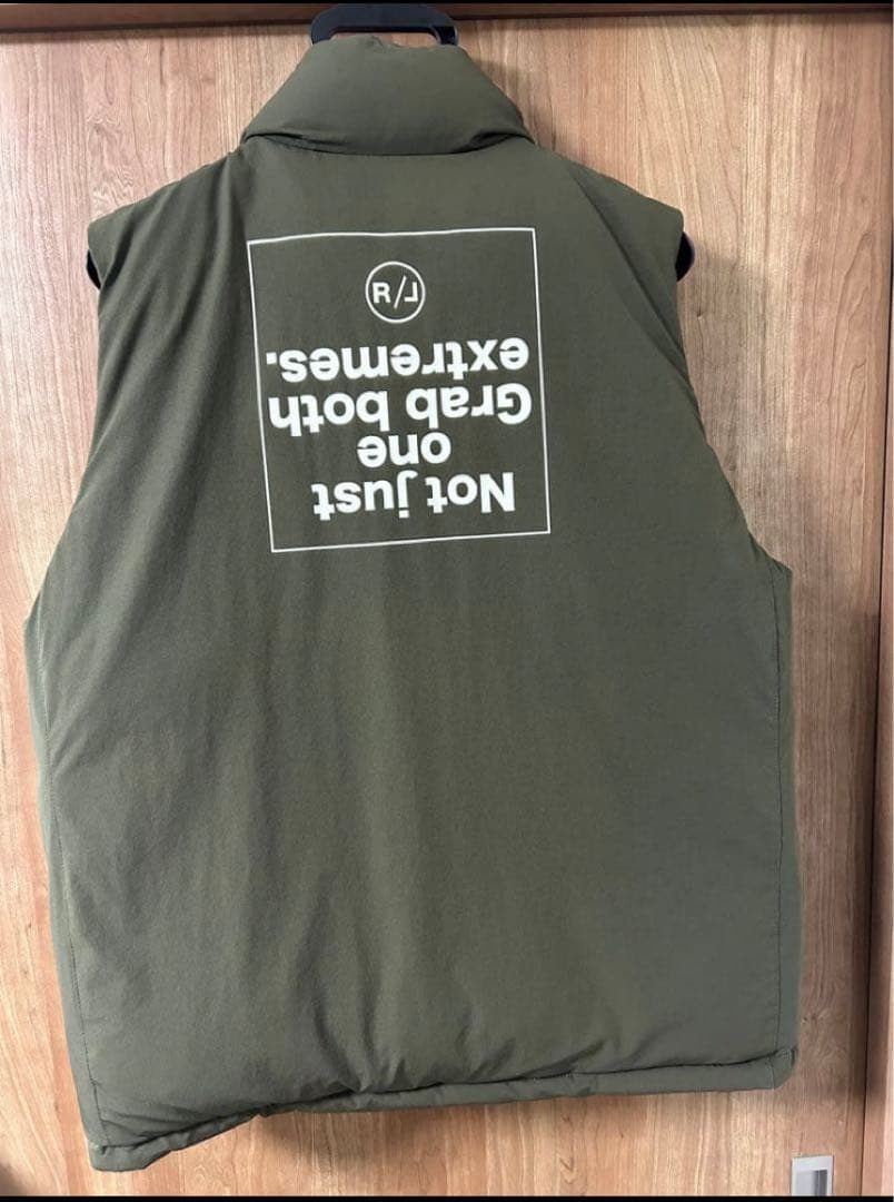 ラフロッグ　RUFFLOG ダウンベスト