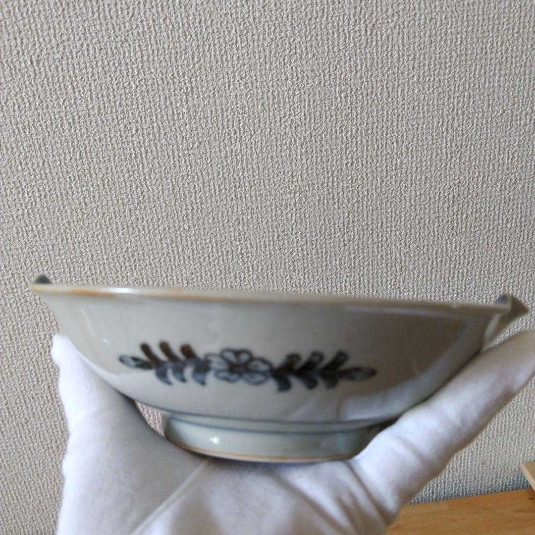 六代 佐藤走波・染錦のし目辻が花文・組鉢・5客セット・新品未使用