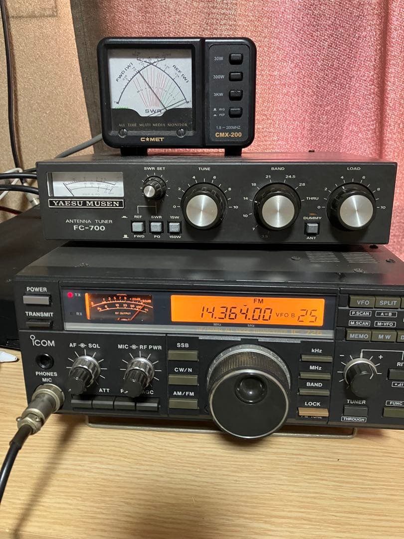 ICOM IC-726 トランシーバー 100w 7MHz拡張（ゼネカバ対応）