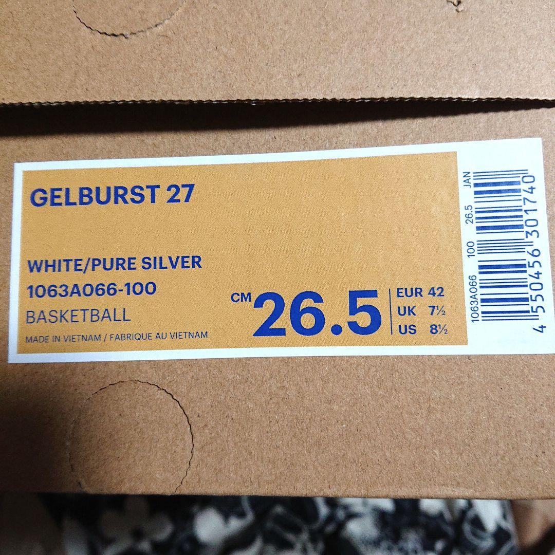 ASICS GELBURST 27♥️新品26.5cm