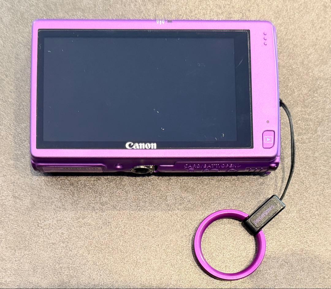 デジタルカメラ　IXY 430F パープル色