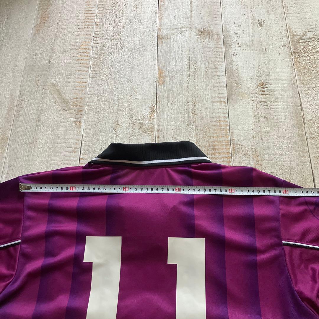 アンブロ 京都パープルサンガ ユニフォーム 11 サイズO-XO vintage