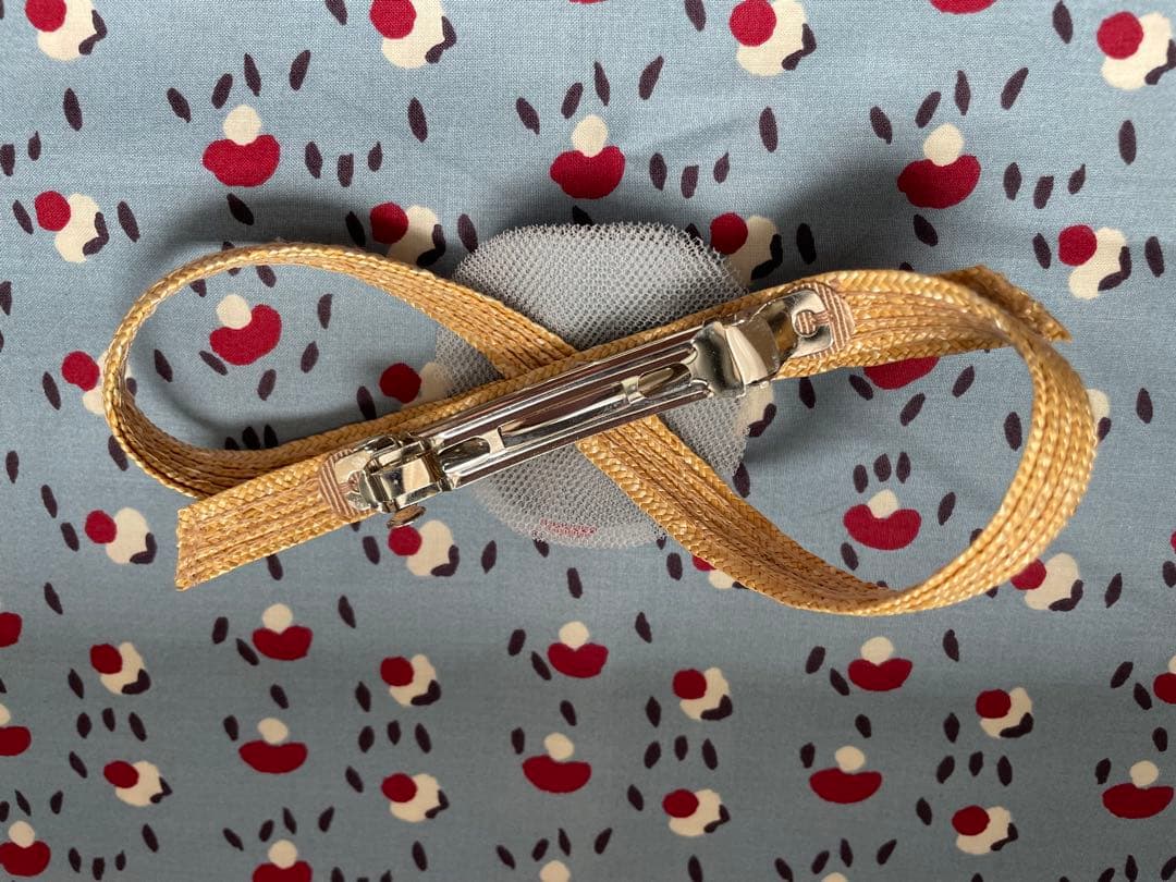 ミナペルホネン Hitomi Shinoyama バレッタ