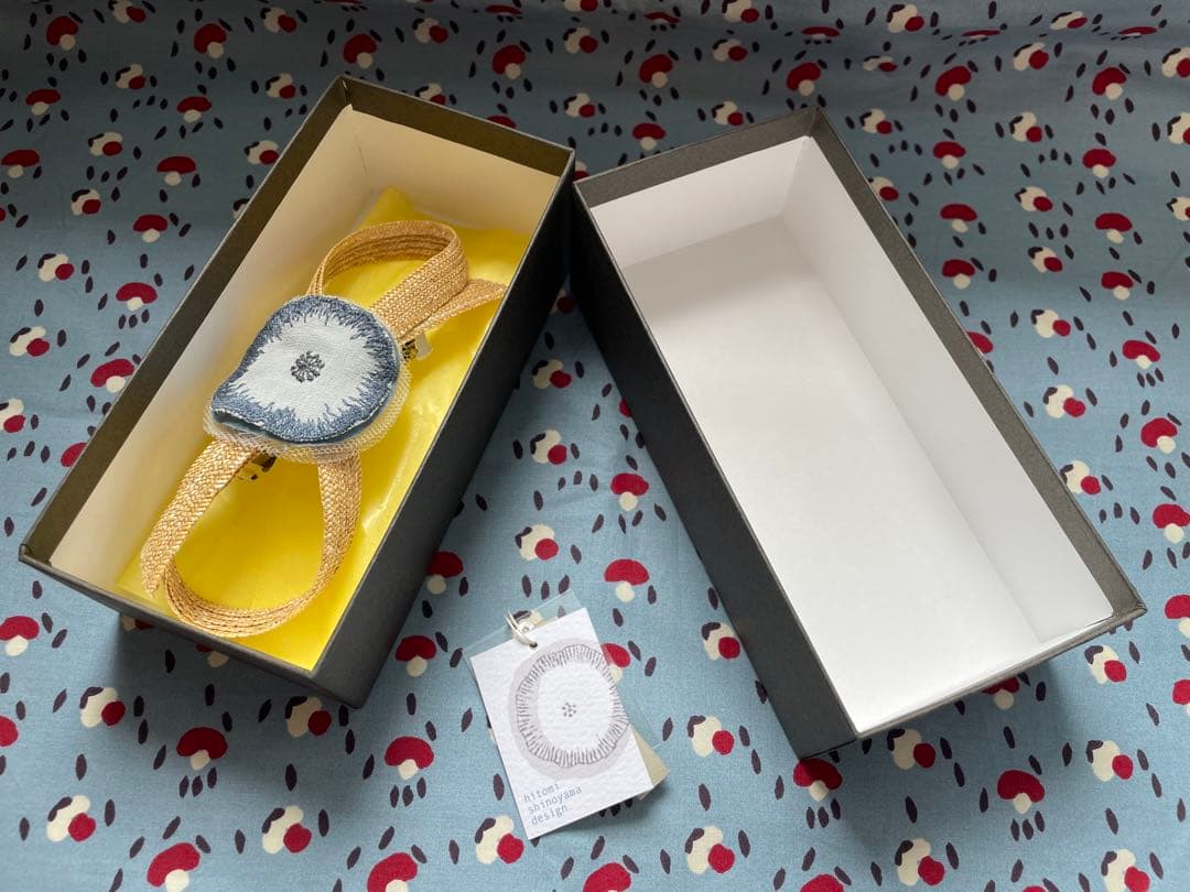 ミナペルホネン Hitomi Shinoyama バレッタ