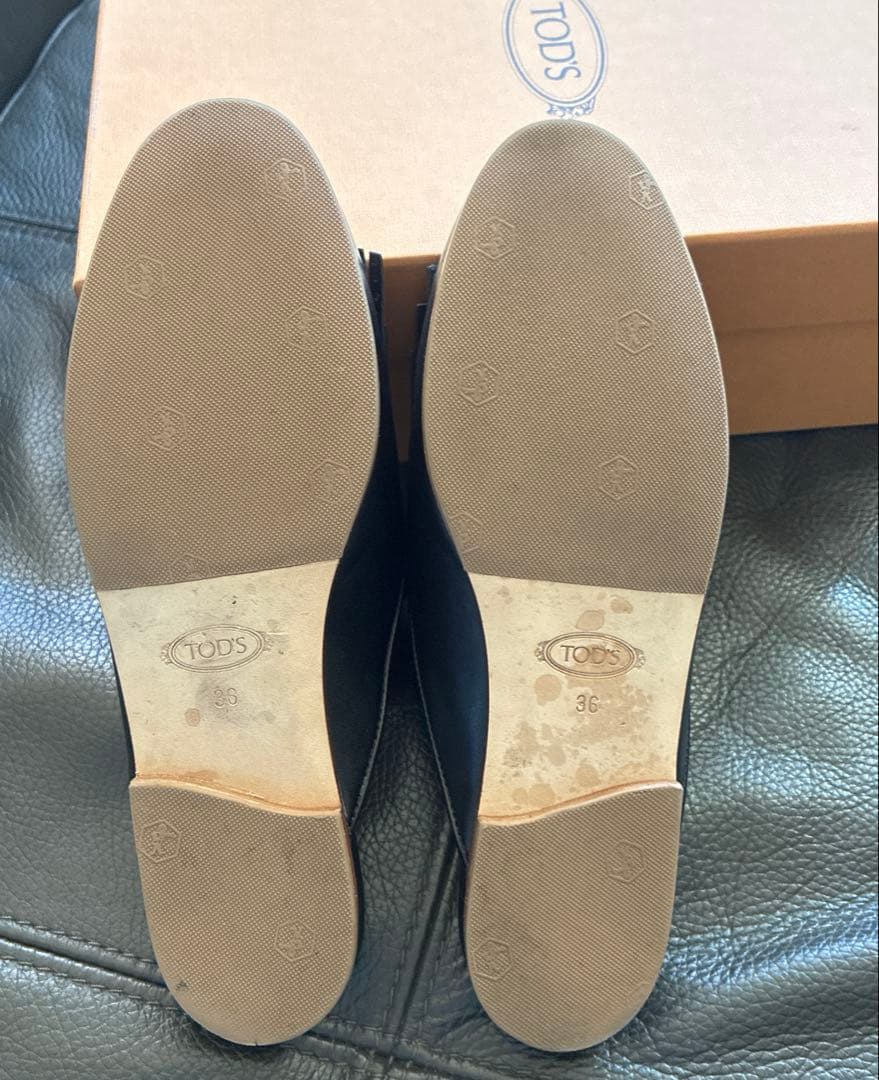 【naonao様/1度着用】トッズ　36サイズ　ローファー ミュール　フラット