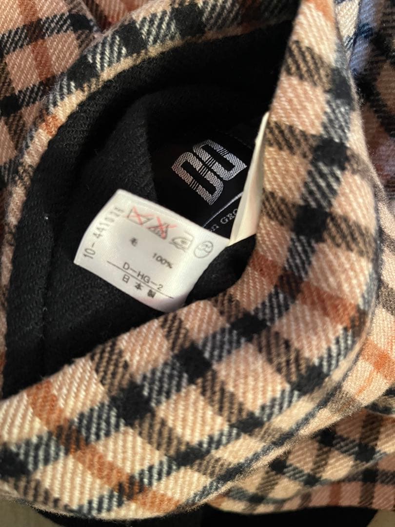 DAKSダックス⭐︎未使用⭐︎リバーシブルコート⭐︎ウール⭐︎11号