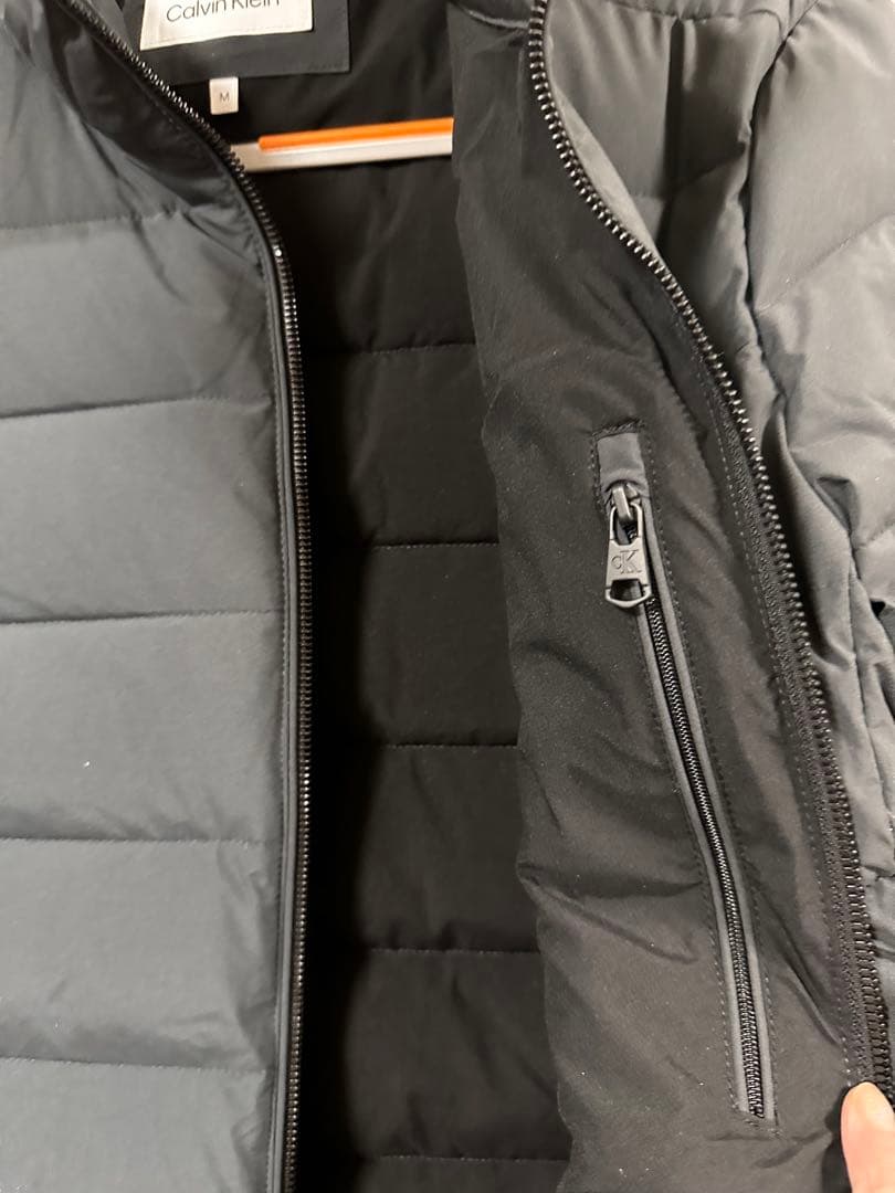   グレー ダウンジャケット M