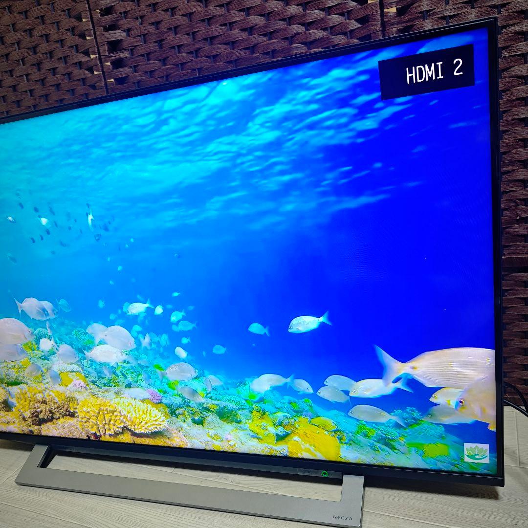 【極美品】東芝 43V型 4Kチューナー搭載 液晶テレビ レグザ 43M530X