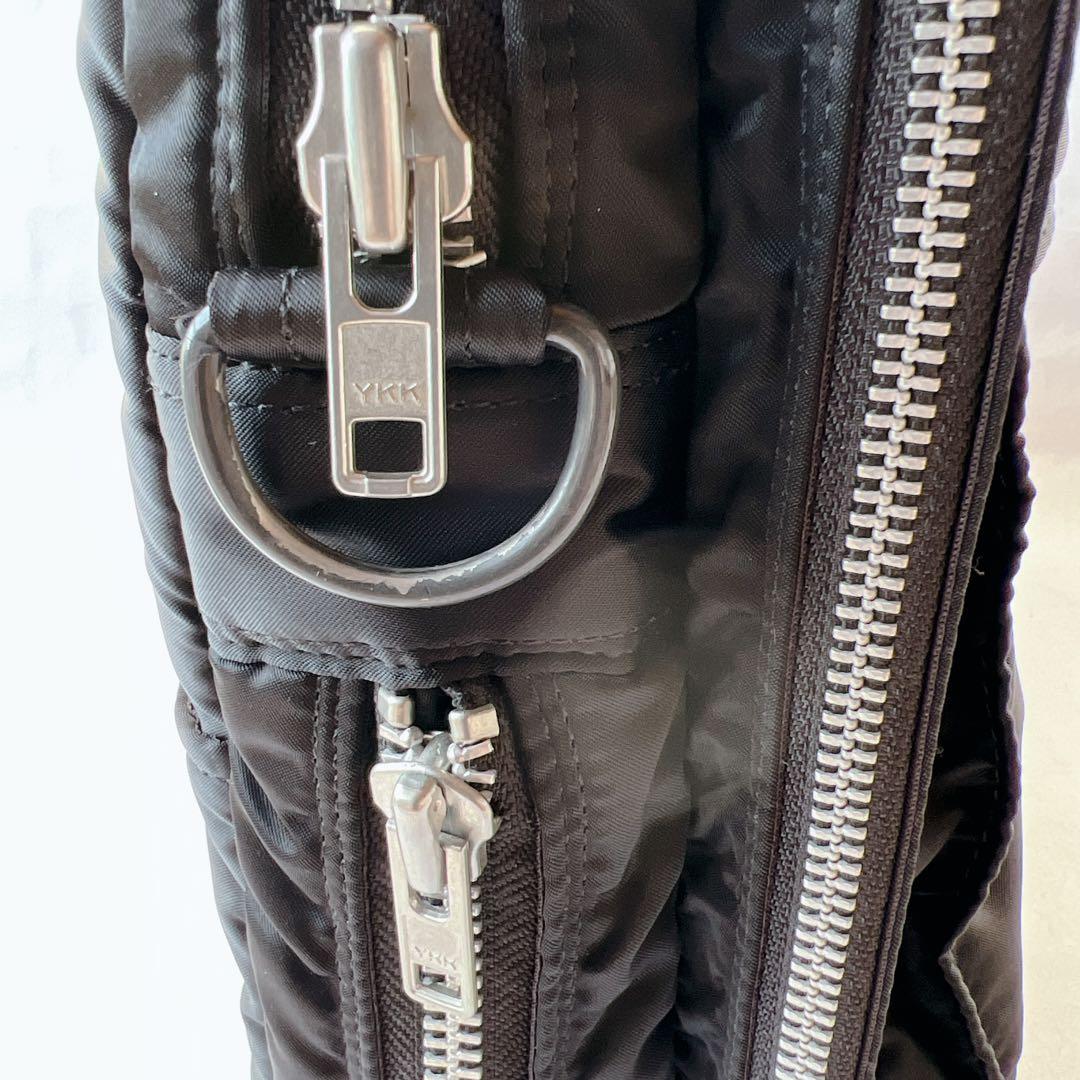 美品✨ポーター タンカー 2way 2層 拡張可能　ブリーフケース 黒 A4