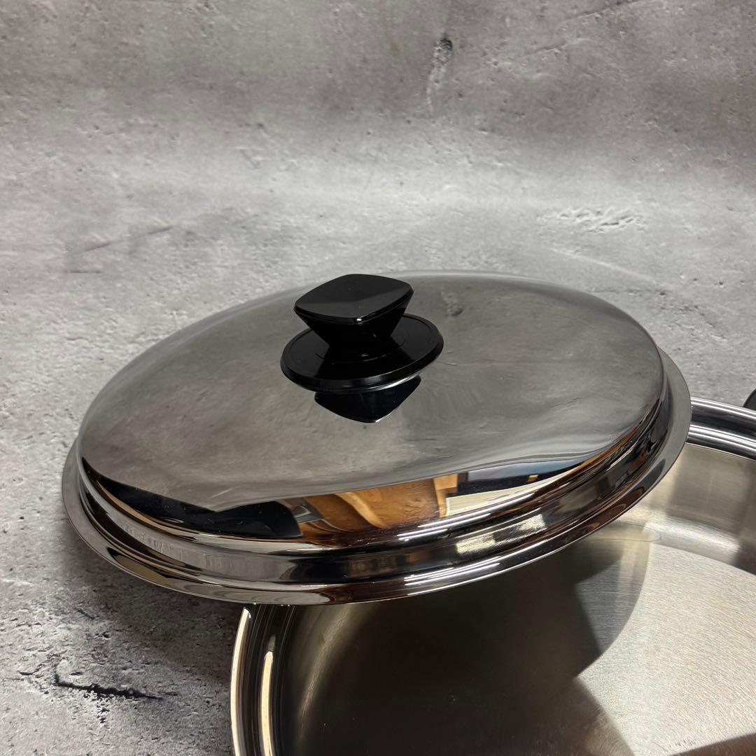 ビタクラフト ウルトラ 両手鍋浅型３.０Ｌ　NO.９５２２