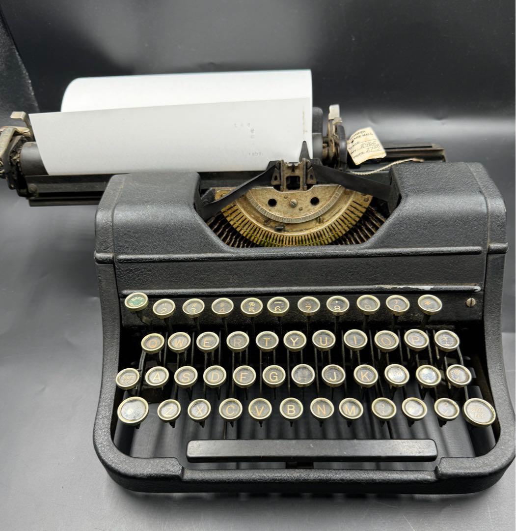 720アンティークタイプライター　アイアンタイプライター