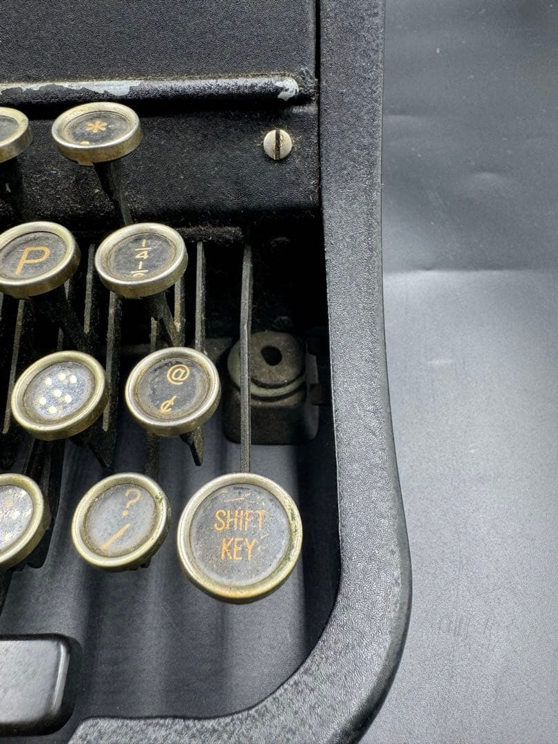 720アンティークタイプライター　アイアンタイプライター