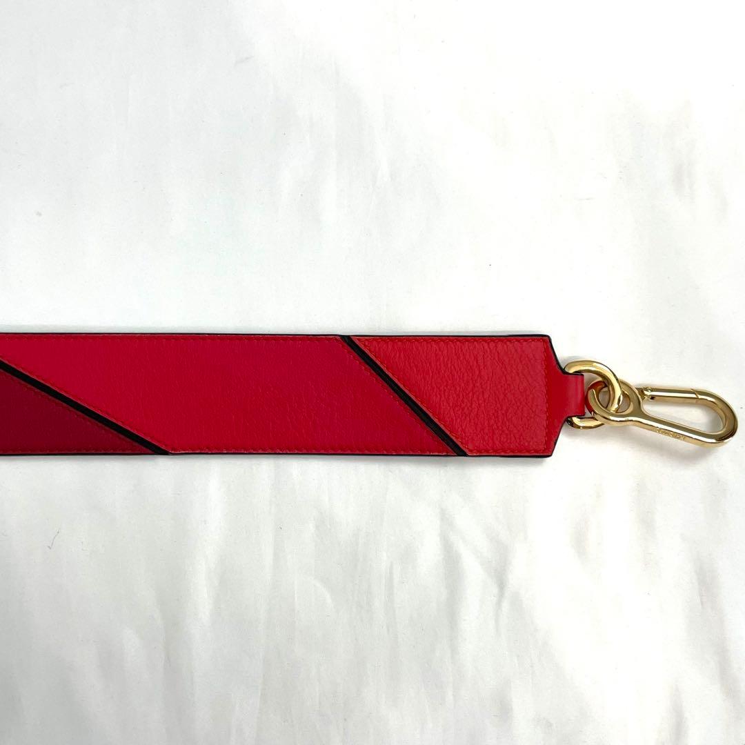 【極美品】LOEWE パズル ショルダーベルト ストラップ レザー 箱付き