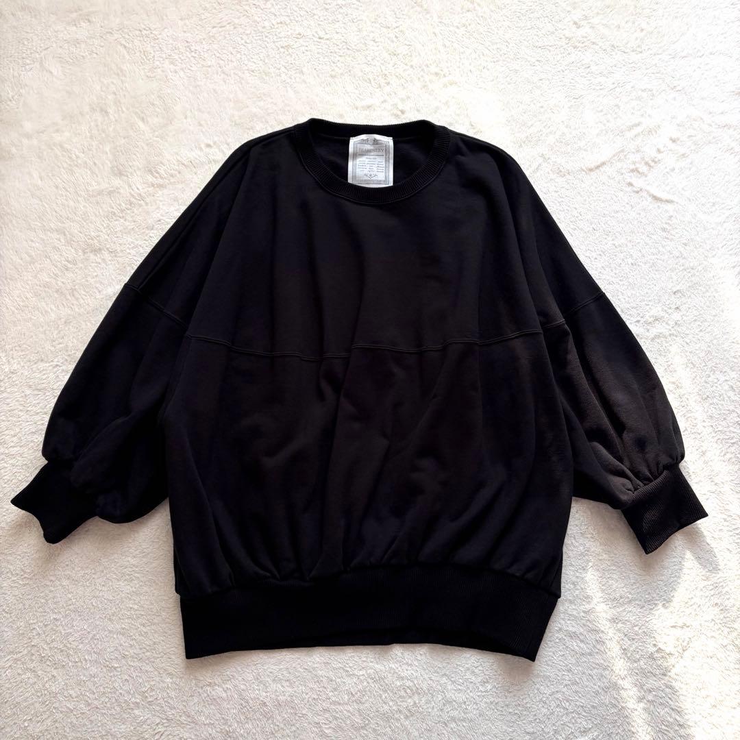 美品 BEARDSLEY ぷっくり裏毛カットソースウェット ビアズリー