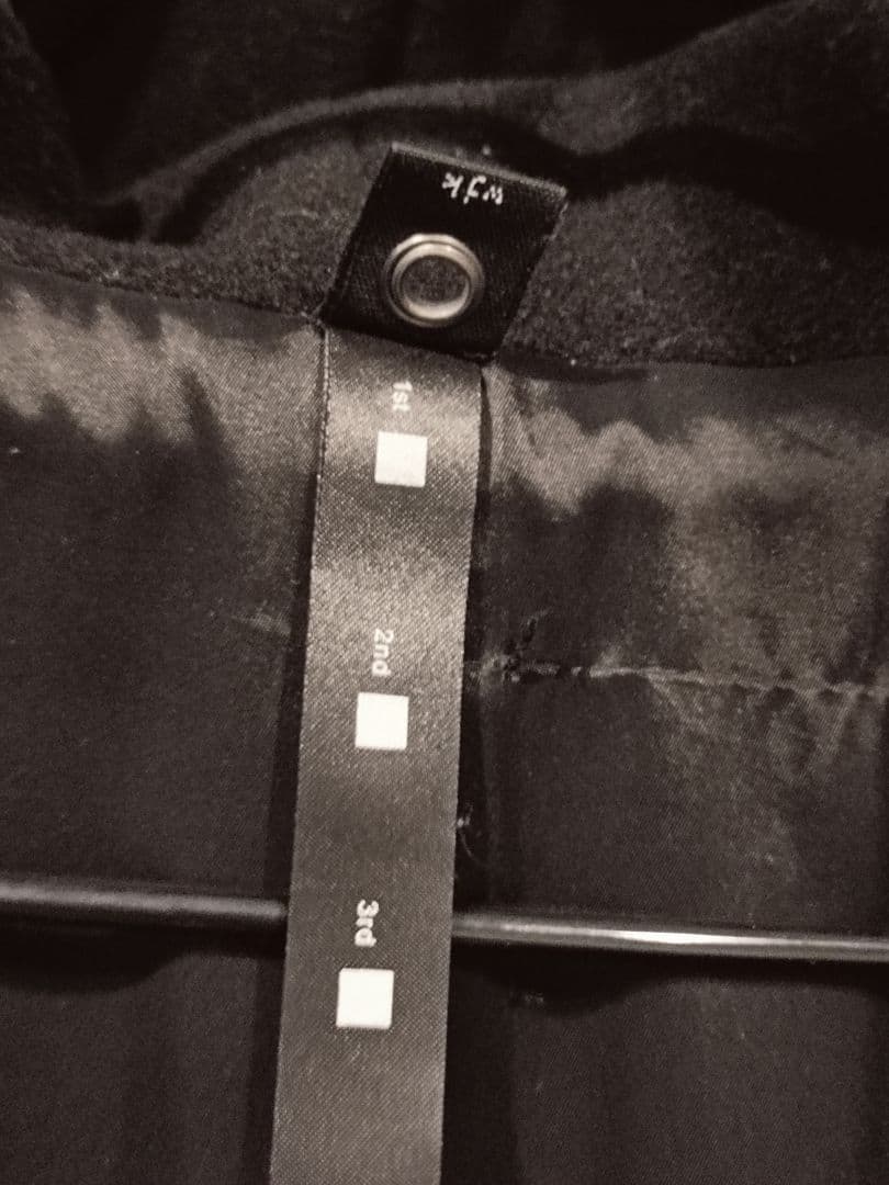 wjk ラップコート ブラック size3