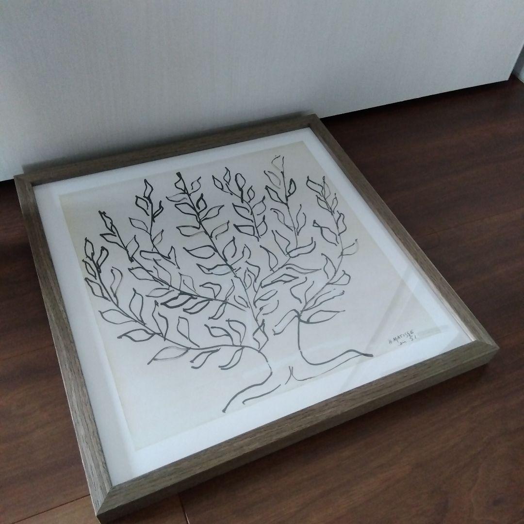 美工社 アートパネル Henri Matisse アンリ・マティス　低木