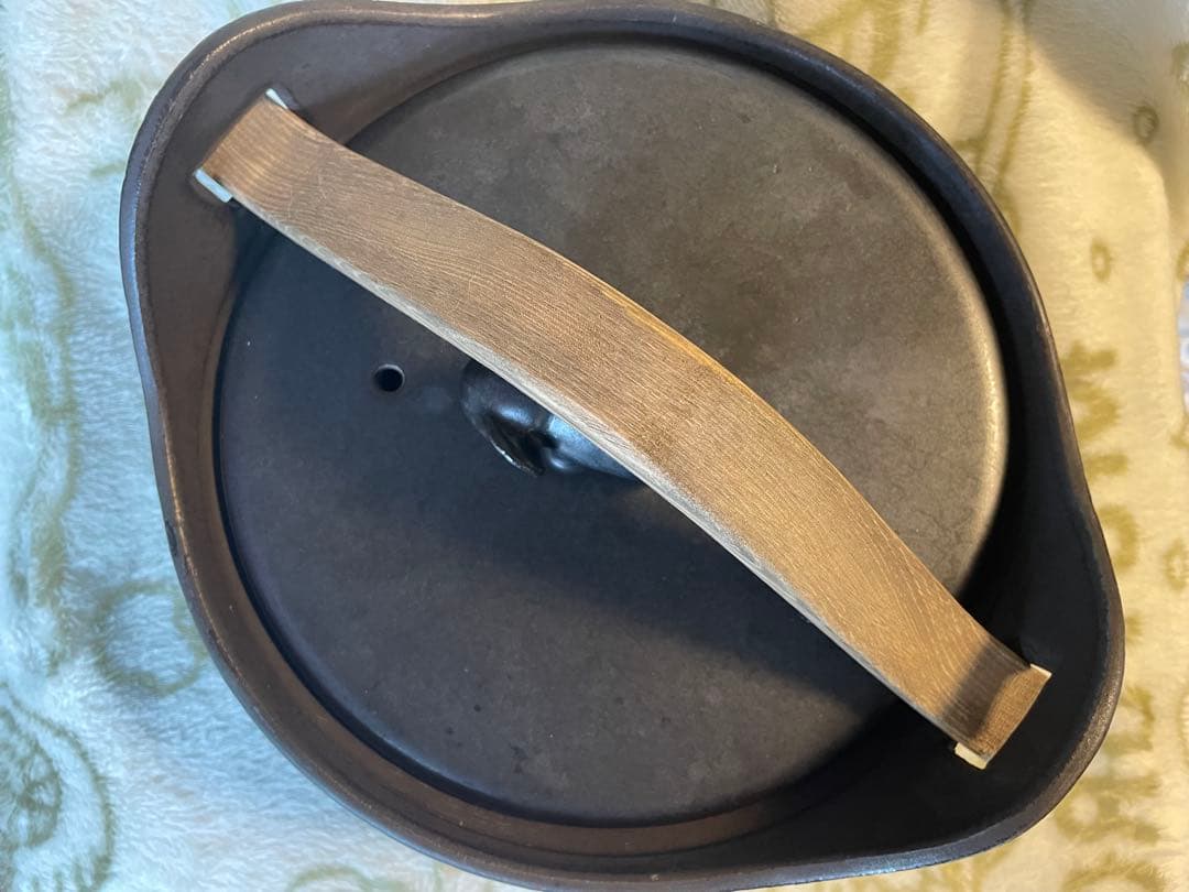 【瀬戸物】珍しいぞうさん鍋(25cm)